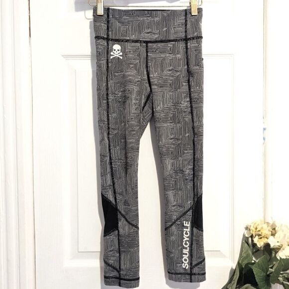 Lululemon X Soulcycle Pace Rival Crop Leggings Size 2 - Picture 1 of 9